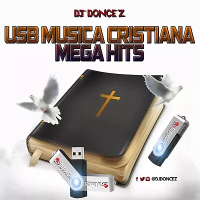 DJ DonCez - USB Musica Cristiana Mega Hits • $24.95