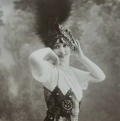 Gaby Deslys French Silent Film Theatre Actress Dancer Singer RPPC Postcard F54 • $17.97