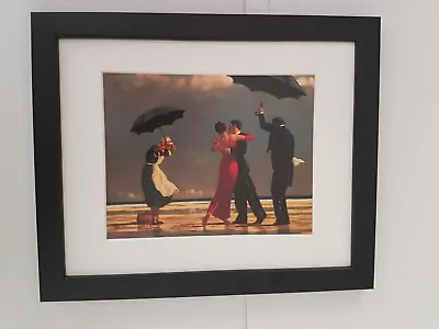 £18.99 • Buy Jack Vettriano The Singing Butler Black Framed Art Print 3cm Matt Frame