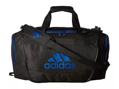Adidas Defender II Medium Duffel Bag 5141793 Black/Blue • $49.95
