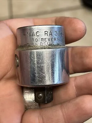 *Rare* Vintage Mac 3/8” Drive Breaker Bar Ratchet Attachment RA 38-A USA • $54