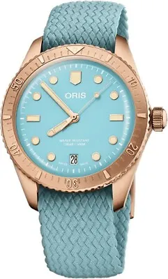 New Oris Divers Sixty-Five 38mm Bronze Unisex Sports Watch 73377713155FS • $2663.28