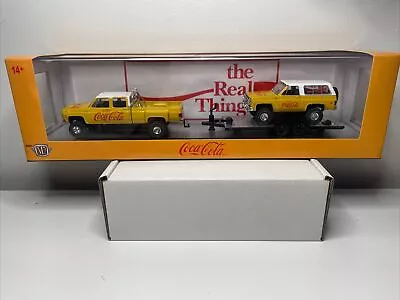 NEW 🔥M2 1972 Chevrolet Cheyenne Super 30 & 1973 Chevrolet K5 Blazer 🔥Coke🔥 • $26