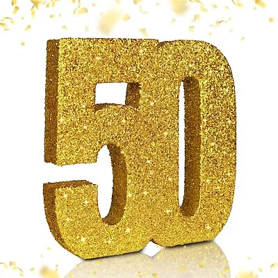 50th Birthday Decorations For Men And Women50th Anniversary DecorationsGold G... • $27.89