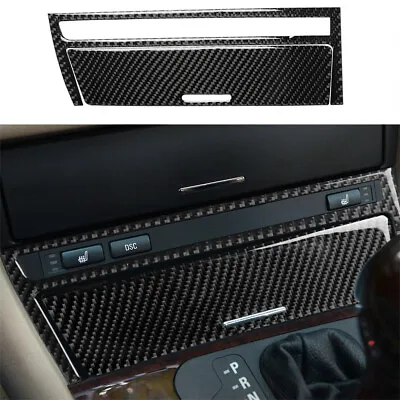 Carbon Fiber Interior Panel Cover Trim For BMW 3 Series E46 1998-05 • $15.49