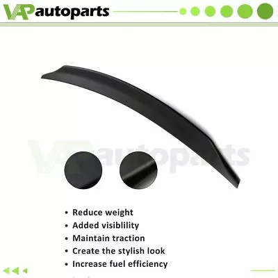 For 08-15 Lancer EVO X 10 Primer Unpainted Rear Duck Trunk Wing Lip Spoiler • $41.99