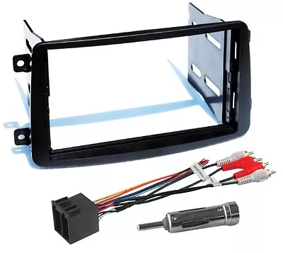 Double Din Dash Radio Stereo Install Kit Wire Harness Fits Mercedes Benz C-Class • $21.99