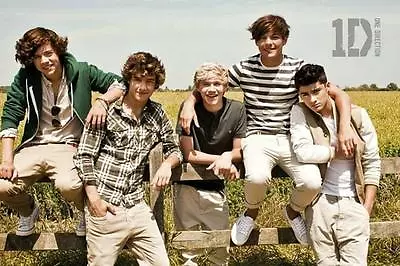 £4.70 • Buy Poster FOLDED One Direction 1D Claires Claire's Accessories OD6 MPP50460