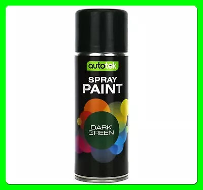 Lawnmower Dark Green Gloss Spray Paint [DNG400] 400 Ml • £10.40