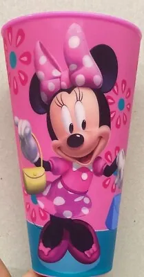 Disney Minnie Mouse Bag Floral Tumbler Cup Novelty Kids PACK OF 2 • £7.99