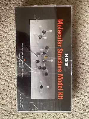 Hgs Molecular Structure Model Kit* W.h. Freeman Company* Complete* • $10