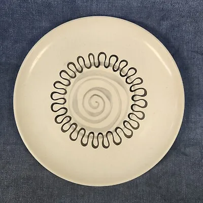 Metlox Poppytrail AZTEC Atomic Age MCM Dinner Plate Vintage 1950s U-10J • $30