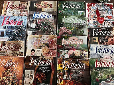 (16) Vintage Victoria Magazines 1990’s Chintz Victorian Coquette Grandmillennial • $75