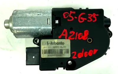 2003-2006 Infiniti G35 Coupe Sun Roof Motor OEM DW60 • $99.99