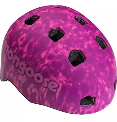 New Mongoose Youth All Terrain Multi-Sport Helmet  8+ Pink Acid • $18.99