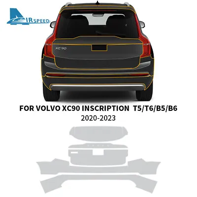 Rear Bumper Precut Paint Protection Film PPF For Volvo XC90 Inscription 2020-23 • $139.99