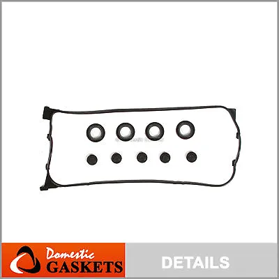 Fit 92-00 Honda Civic De Sol 1.6 SOHC Valve Cover Gasket D16Y7 D16Y8 D15Z1 D16Z6 • $15.28