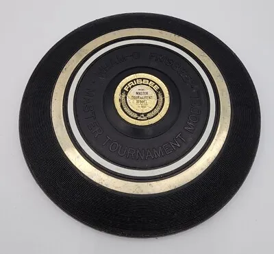 Vintage Wham-O Frisbee Master Tournament Model 1967 Collectors Black/Gold • $49.99