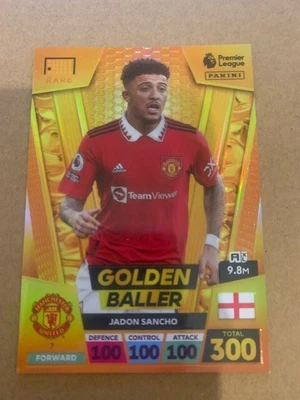 £4.24 • Buy PANINI ADRENALYN Jadon Sancho GOLDEN BALLER  XL Premier League 22/23 2023