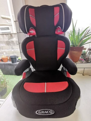 £15 • Buy Graco High Backed Booster Seat Stage 2/3 Excellent Condition Black/Red