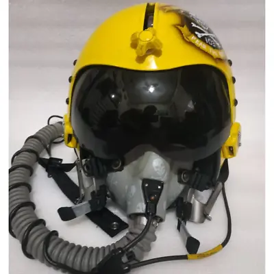 HGU-33 JOLLY ROGER CUSTOM NAVAL AVIATOR PILOT FLIGHT HELMET-Mask Not Include • $297