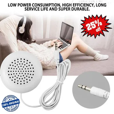Pillow Speakers Pair Stereo Mini 3.5mm Plugs For Mobile Tablet CD 2024 • $1.81