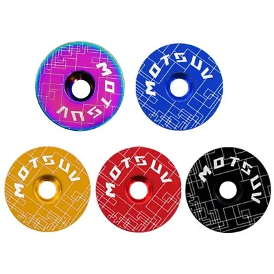 Headset Top Cap 1-1/4  Inch Bike Headset Stem Top Caps 5 Color Optional • $5.01