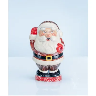 $259.98 • Buy Vaillancourt Folk Art Round Jolly Gingerbread Santa Chalkware Figurine