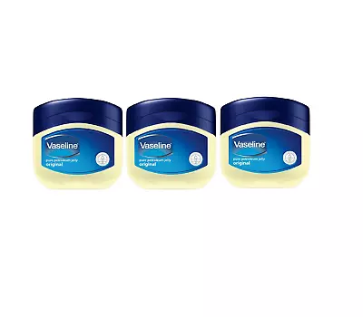 Vaseline Original Pure Petroleum Jelly 100ml X 3 • £9.99