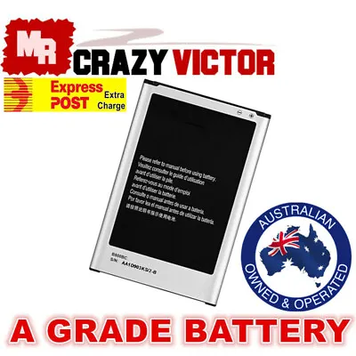 New Battery For Samsung Galaxy Note 3 N9009 N9008 N9006 N9005 N9002 N9000 **AU* • $12.95
