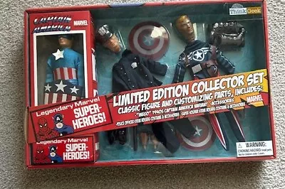 CAPTAIN AMERICA 8 THINK-GEEK MEGO MARVEL Legendary Super-Heroes Limited Edition • $42