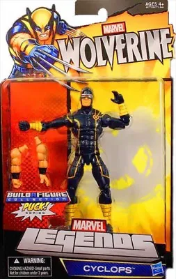 Wolverine Marvel Legends Puck Series Cyclops Exclusive Action Figure • $107.98