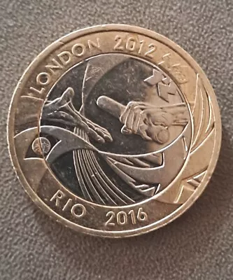 £2 London To Rio Olympic Handover  Coin • £5