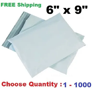 Poly Mailers Shipping Envelopes Self Sealing Plastic Mailing Bags All Size <1000 • $3.99