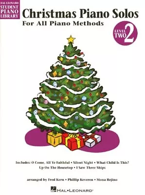 Christmas Piano Solos - Level 2: Hal Leonard Student Piano Library - - Paper... • $4.23