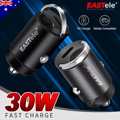 $12.99 • Buy Fast Charging USB-C Car Charger Adapter For Apple IPhone 15 Pro Max 14 13 12 11
