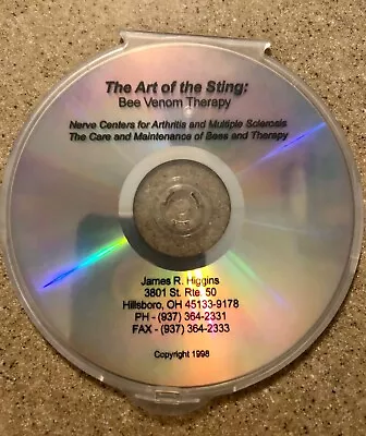 Bee Venom Therapy / Art Of The Sting James Higgins Arthritis & MS • $19.89