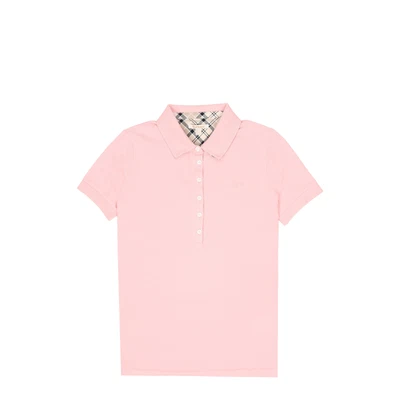 Barbour Portsdown Top Polo Woman LML0634 LML PI35 Pink Indigo Tartan • £72.17