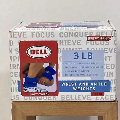 Bell Sports 3 LB Wrist And Ankle Weights Exclusive Soft-Touch Material New • $23.50