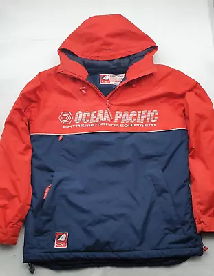 Ocean Pacific Nautical Sailing Jacket Extreme Marine Equipment Hooded S/M 22  • £32.95