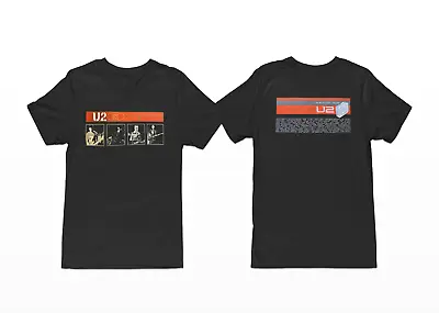 U2 Elevation Rock Tour 2001 Merch 2 Sided Y2K Vintage Graphic T-Shirt 103313 • $32.95