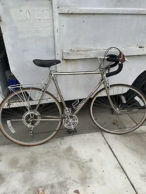 Univega Specialissima Vintage Touring Bike Chromoly Rack Grt Condition Tan 58 Cm • $549