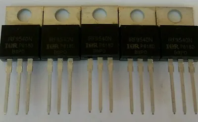 5 X IRF9540 IRF9540N  IR  Power MOSFET P-Channel 23A 100V - USA SELLER Free Ship • $5.95