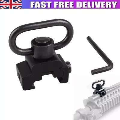 Quick Release Detach QD Sling Swivel Attachment W/ 20mm Picatinny Rail Mount -UK • £7.59