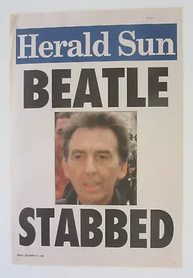 Beatle Stabbed (the Beatles) Original Instore A2 Promo Poster • $55