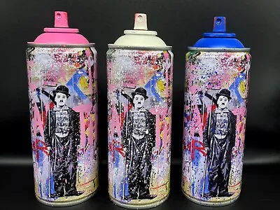 Mr Brainwash - Spray Can - Gold Rush. Limited Edition 150 • $800