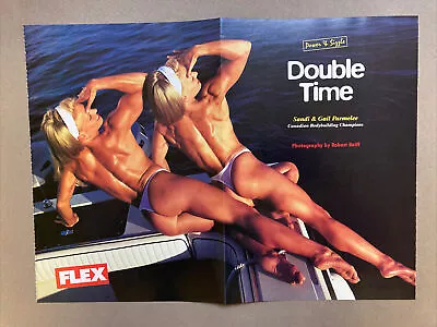 Parmalee Twins / Mr Olympia Muscle Fitness Color Poster • £5.61