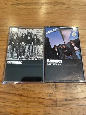 $22 • Buy Lot Of Ramones Cassette Tapes Punk Rock Vintage 70s