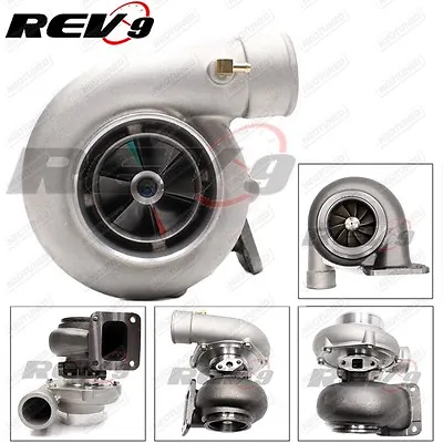 REV9 TX-72-68 Turbo Charger 96 AR T4 Flange 3in V Band Exhaust Oil Cooled 700HP+ • $294