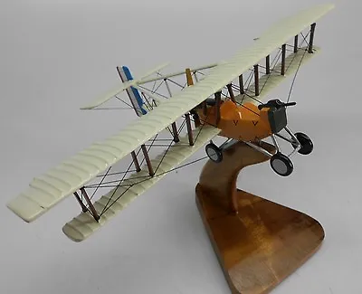 Type-5 Voisin Fighter Bomber Airplane Mahogany Kiln Wood Model Large New • $498.88